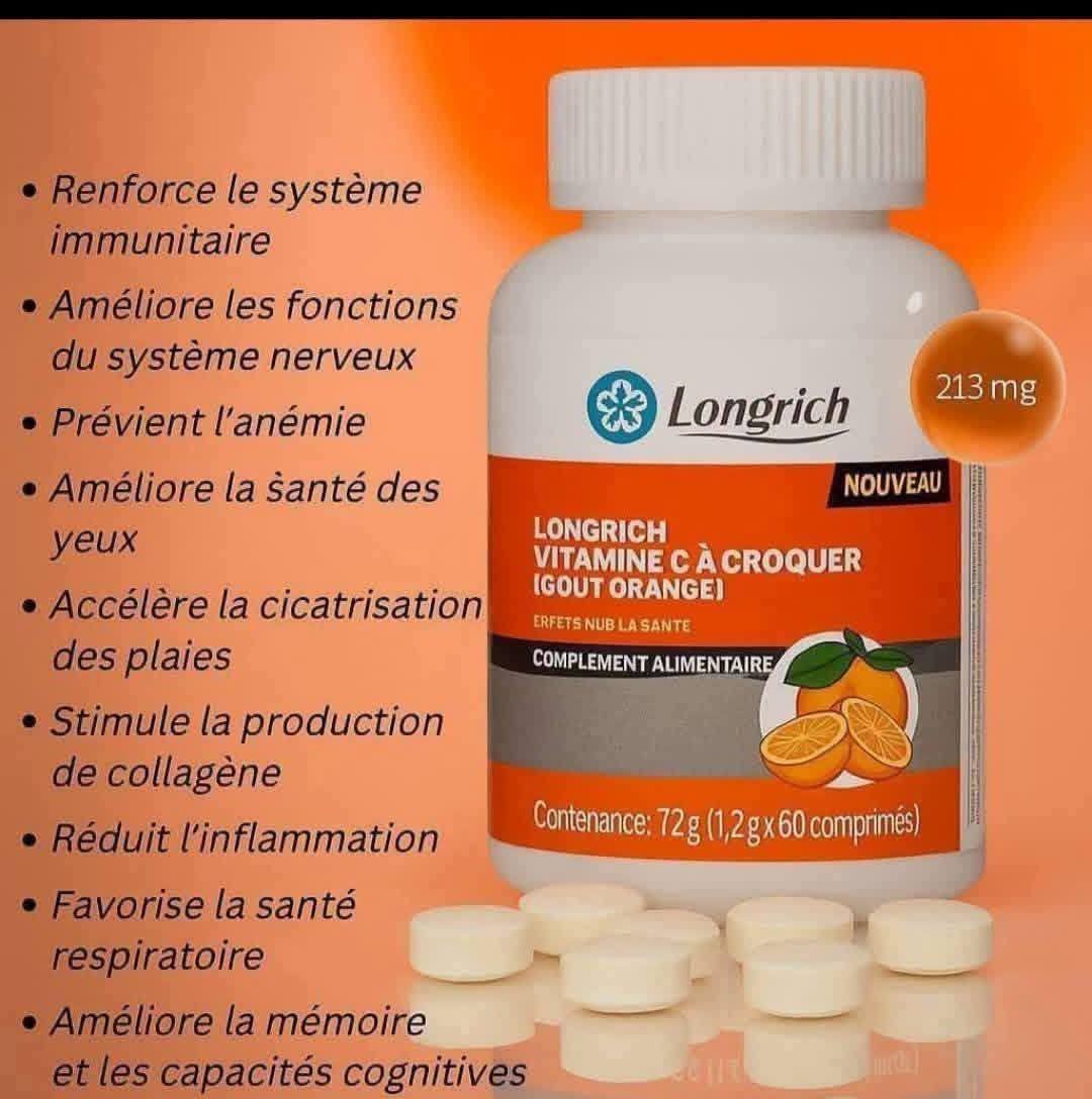 Fini la fatigue, boostez votre immunité naturellement - Vitamine C Longrich