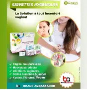Dites adieu aux règles douloureuses, aux fibromes, aux myomes... Serviette Hygiénique Magnétique Longrich – Soulage, Protège & Assainit | Carton 19 packs