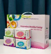 Dites adieu aux règles douloureuses, aux fibromes, aux myomes... Serviette Hygiénique Magnétique Longrich – Soulage, Protège & Assainit | Carton 19 packs